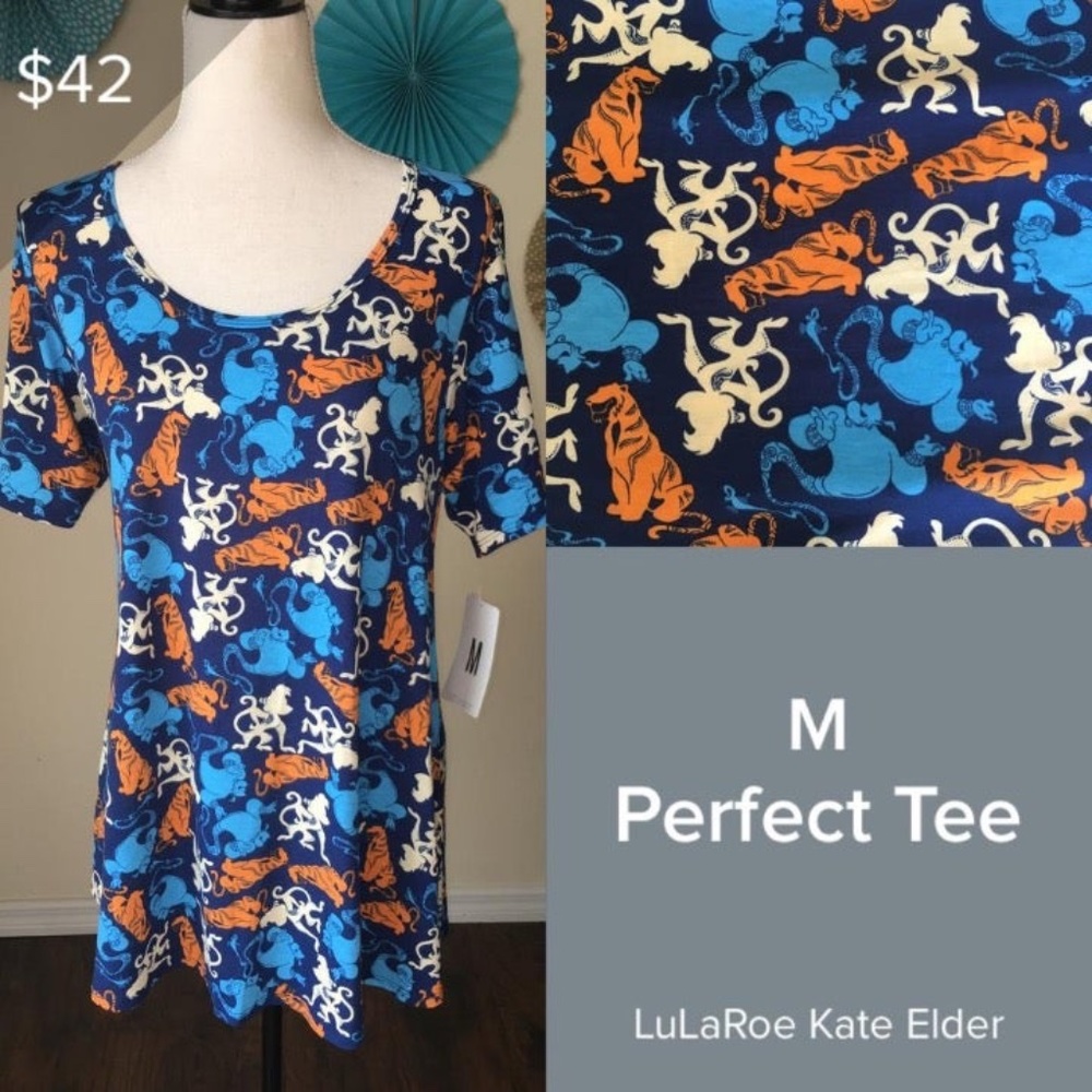 NWT M Lularoe Disney Perfect Aladdin